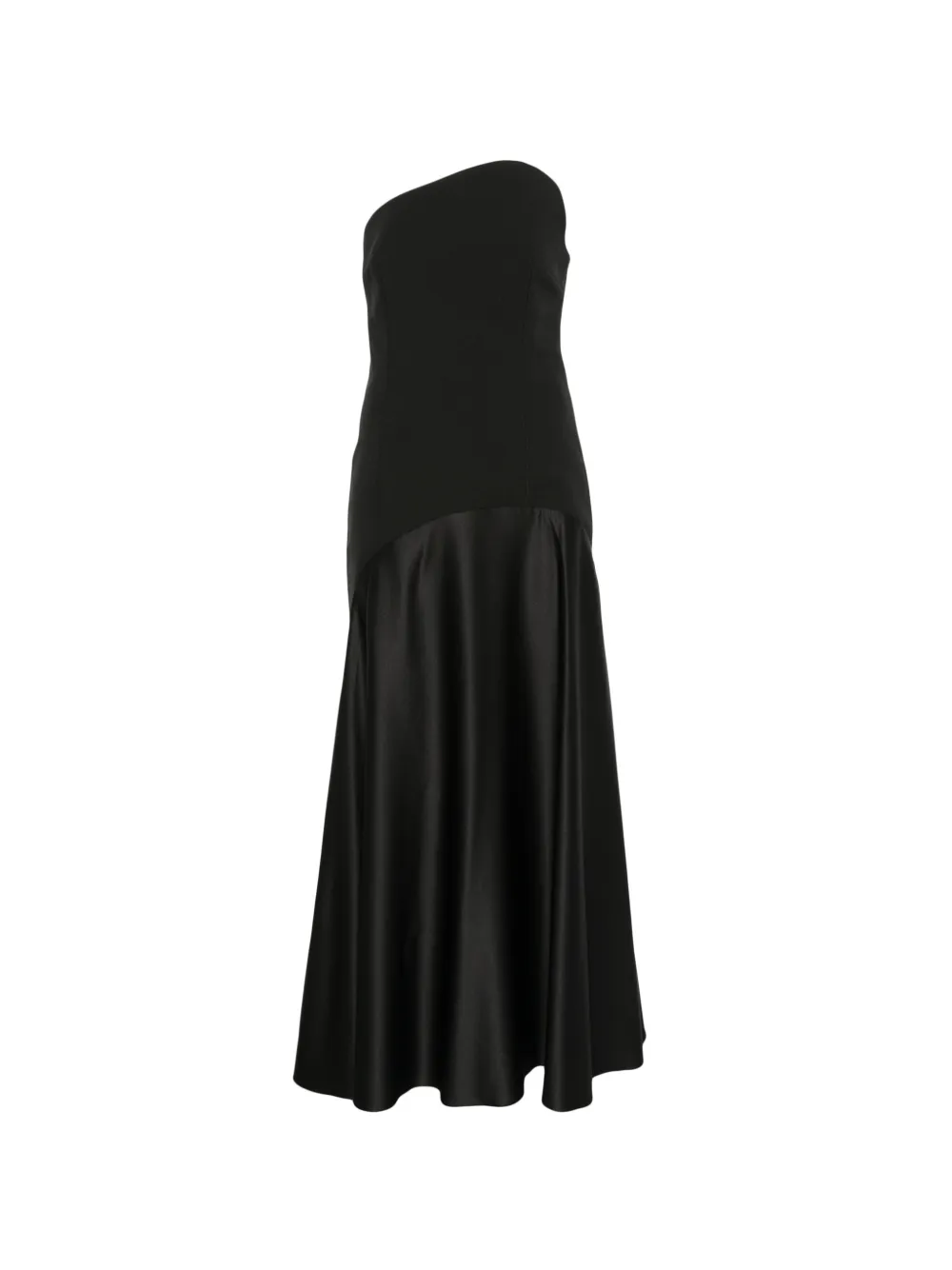 Solace London Edison midi dress Zwart