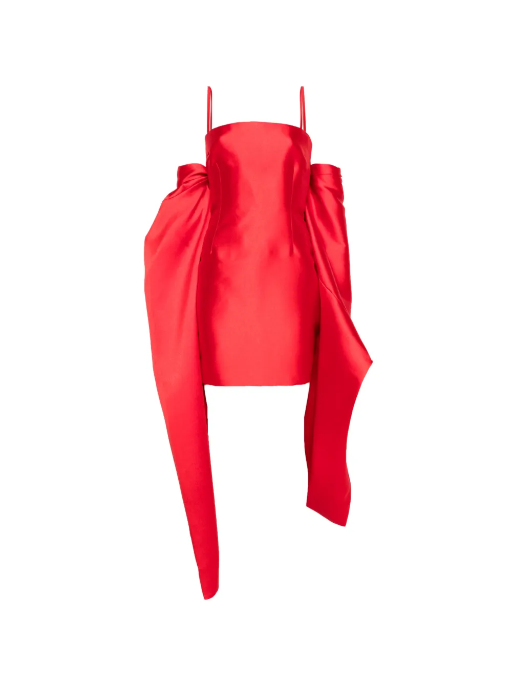 Solace London The Bessette mini dress red - Rosso