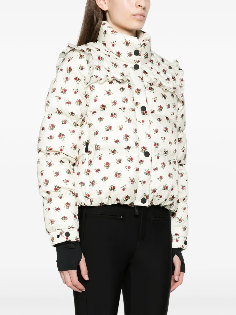 Moncler Grenoble Larosiere insulated ski jacket Beige