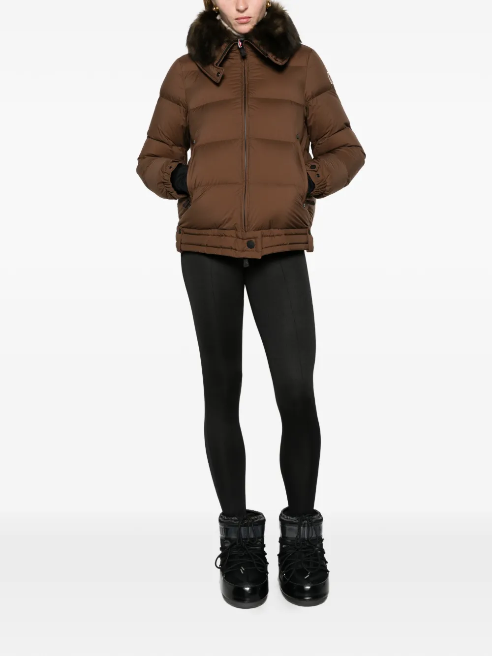 Moncler Grenoble Arabbas ski jacket Bruin