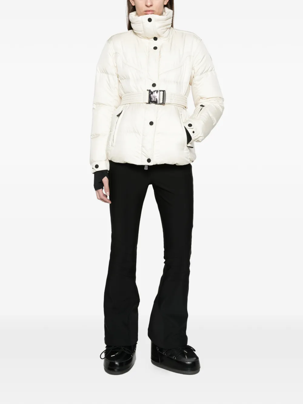 Moncler Grenoble Karshi insulated ski jacket Wit