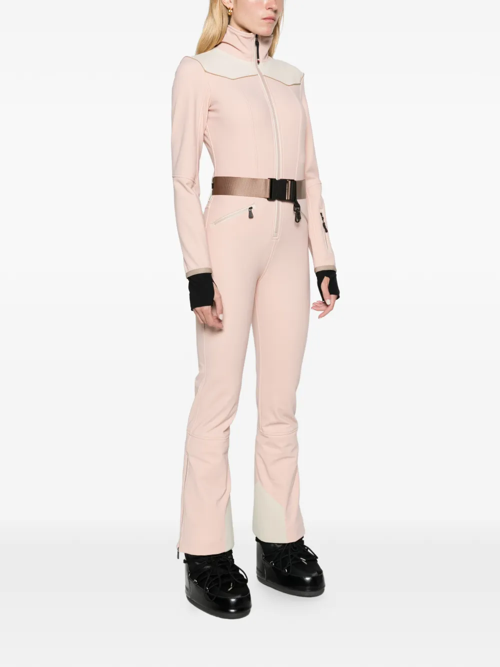 Moncler Grenoble all-in-one ski suit Roze