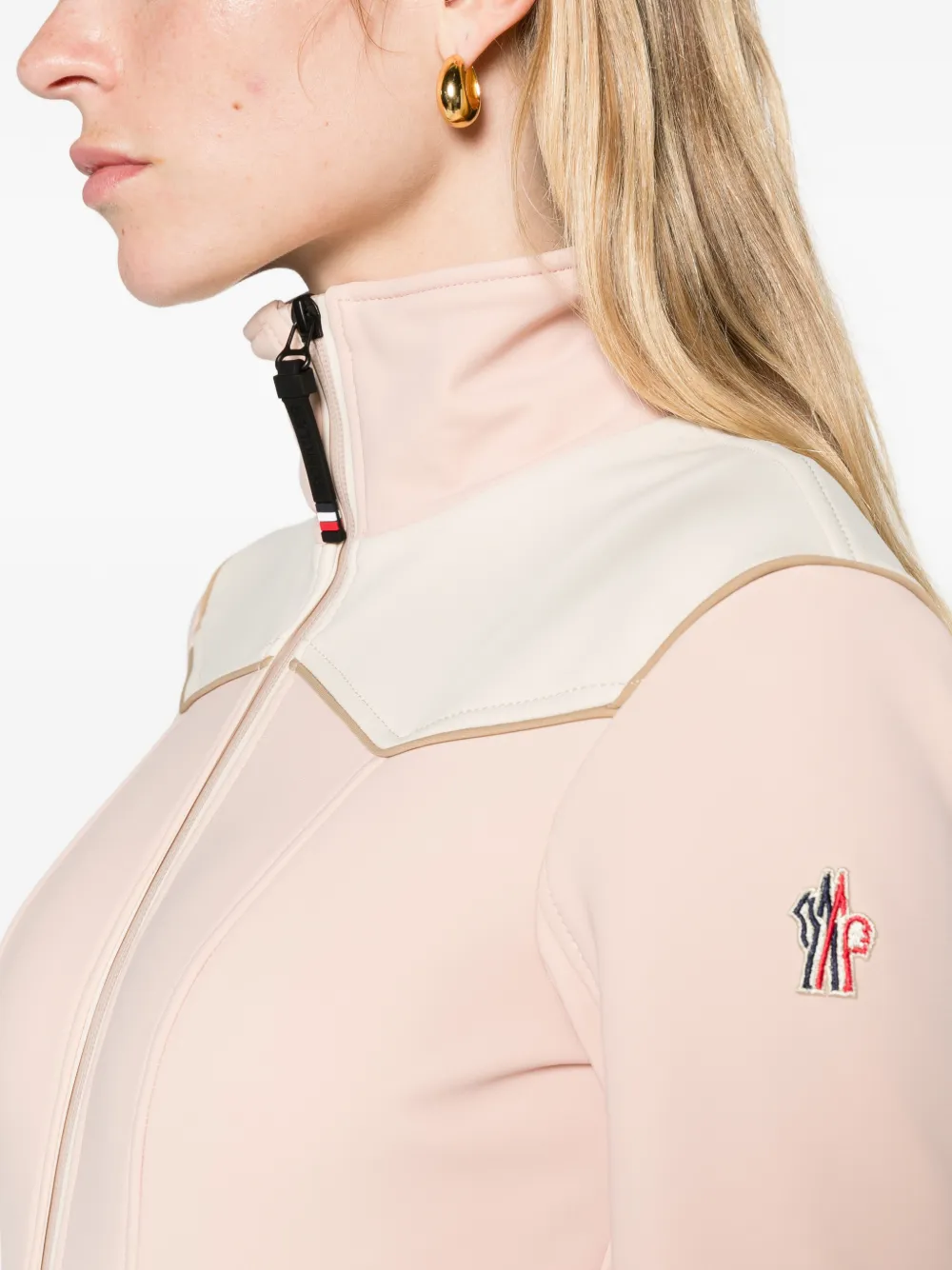 Moncler Grenoble all-in-one ski suit Roze