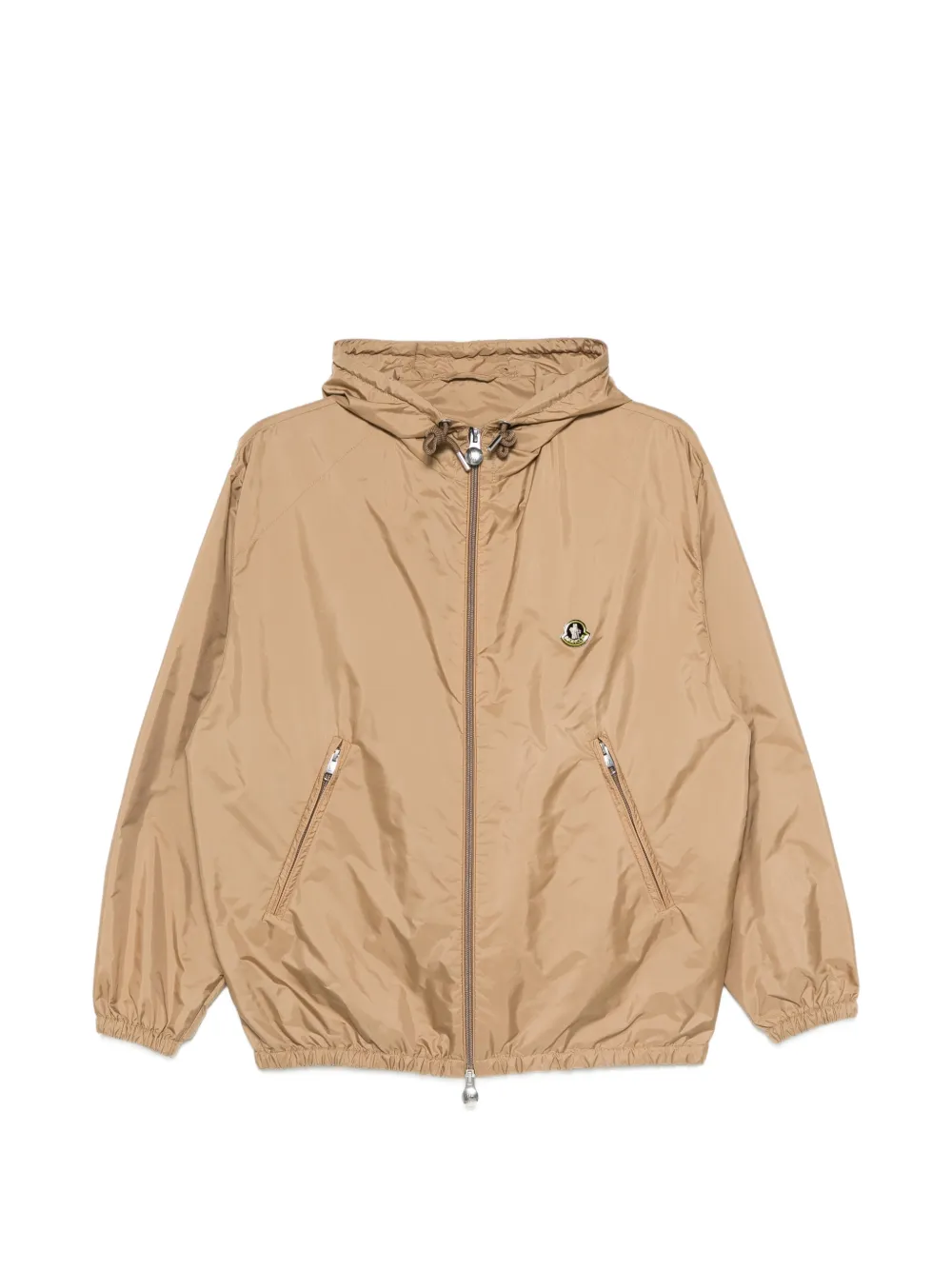 Moncler hooded windbreaker Beige