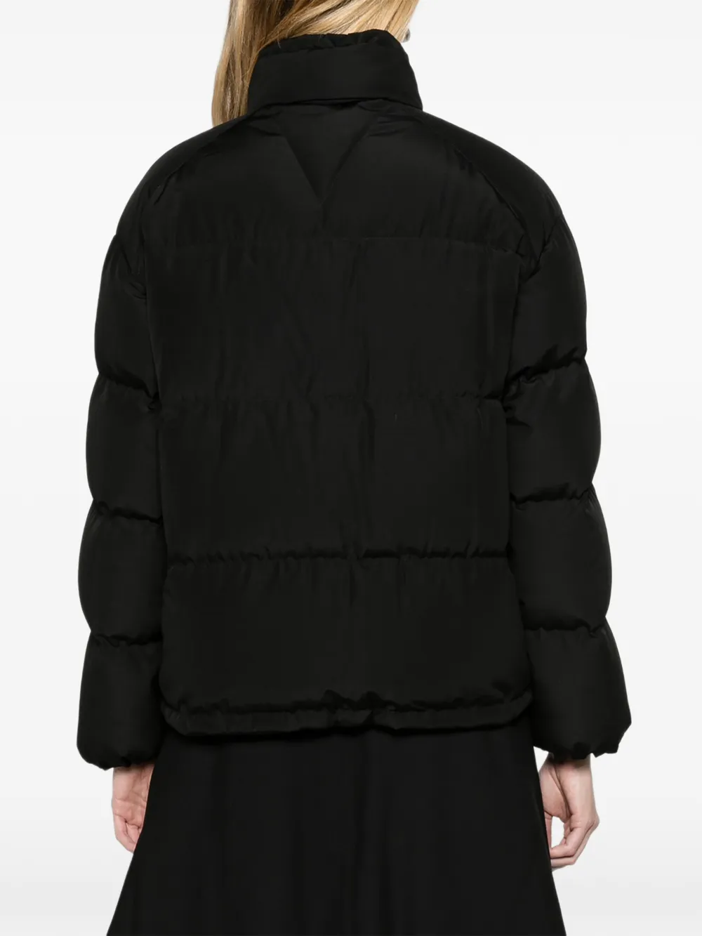 Moncler Verone short down jacket Zwart