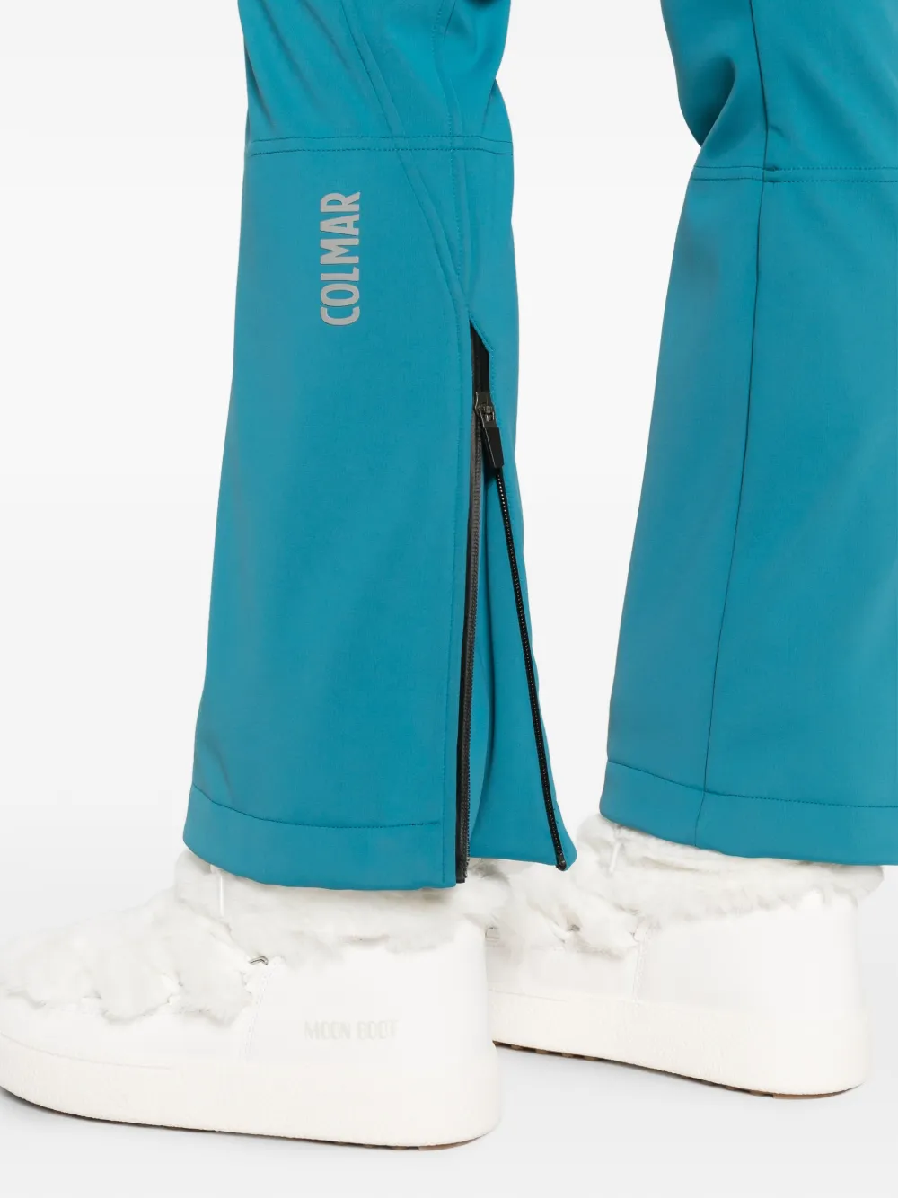 Colmar Softshell slim-fit skibroek Blauw