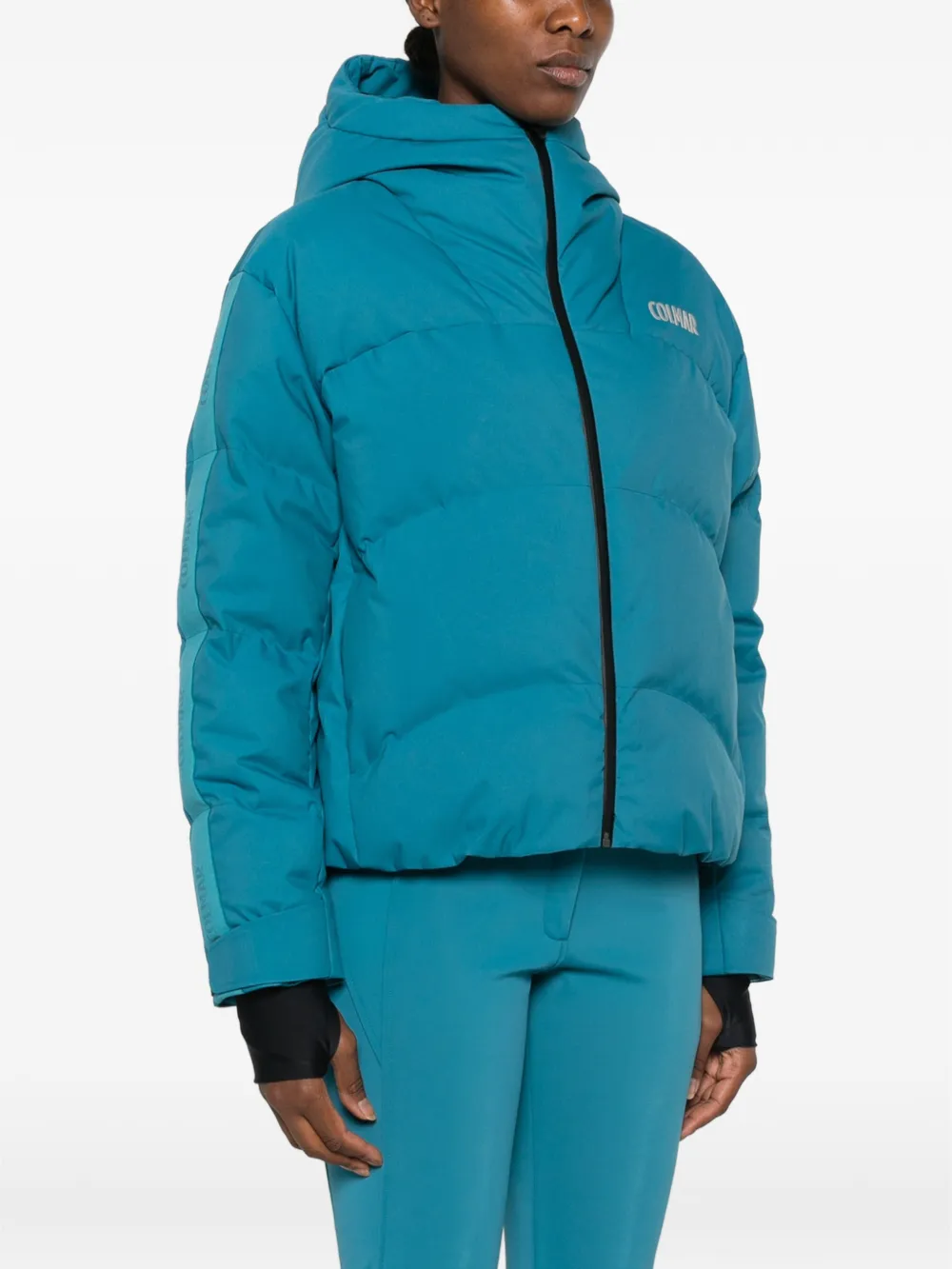Colmar Gevoerd jack met capuchon Blauw