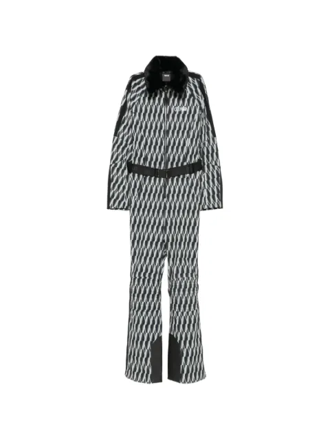 Colmar printed belted ski suit