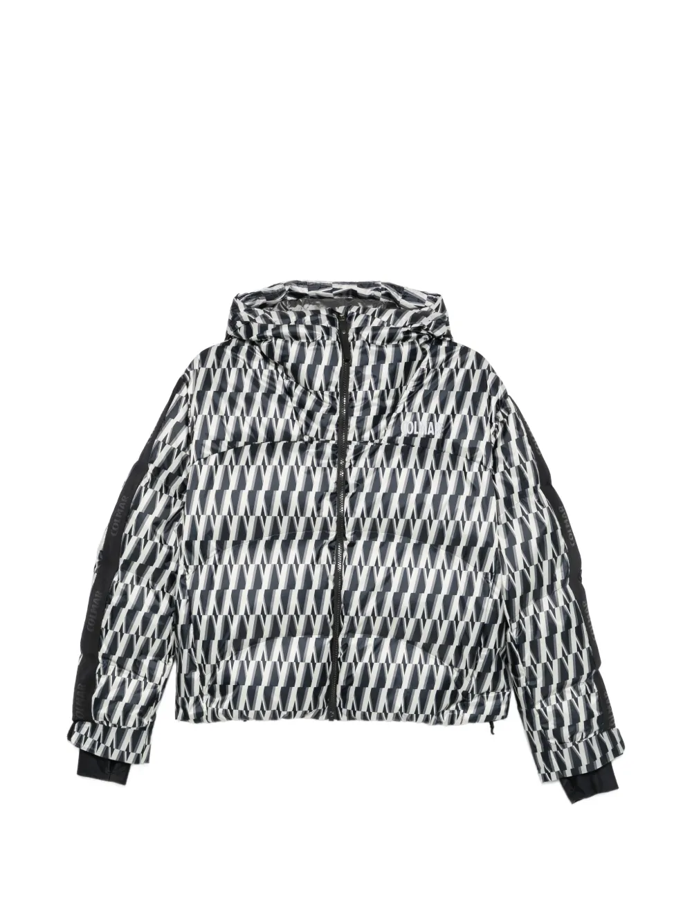 Colmar Skijacke mit Print - Schwarz