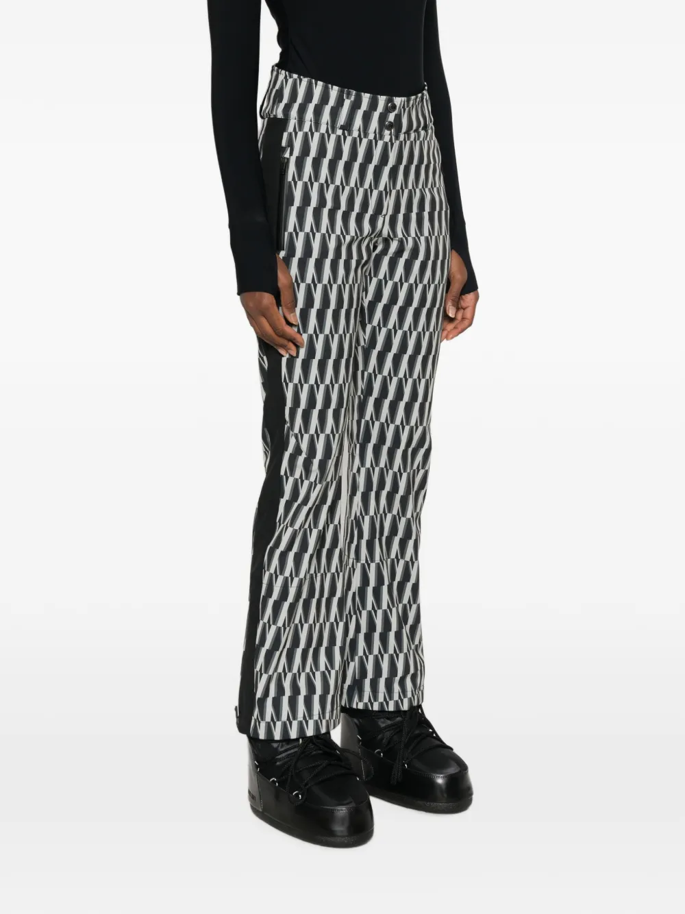 Colmar Skibroek met print Zwart