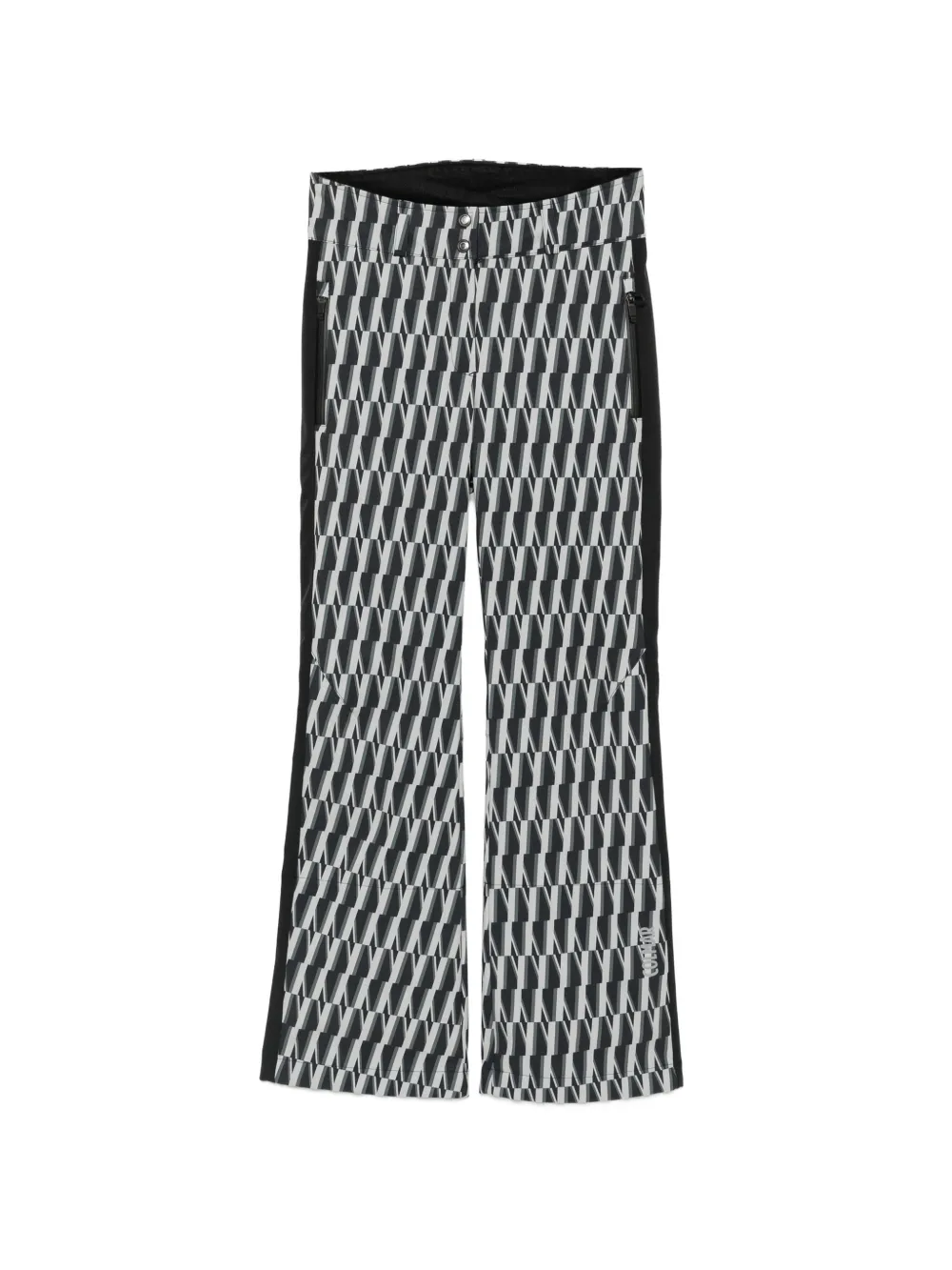 Colmar Skihose mit Print - Schwarz
