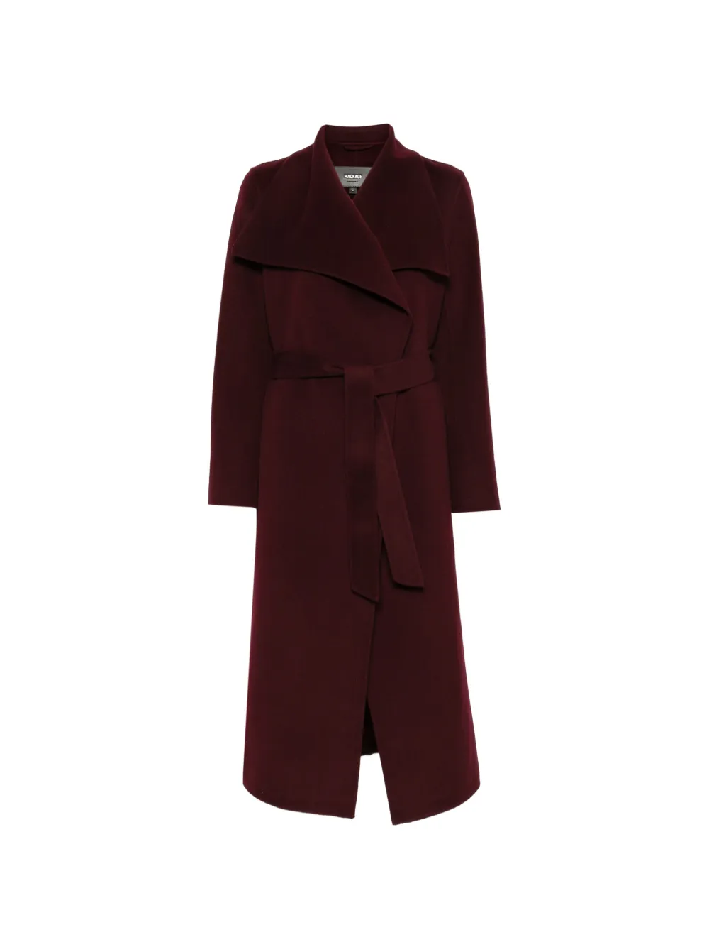 Mackage Mai belted wool coat - Rouge