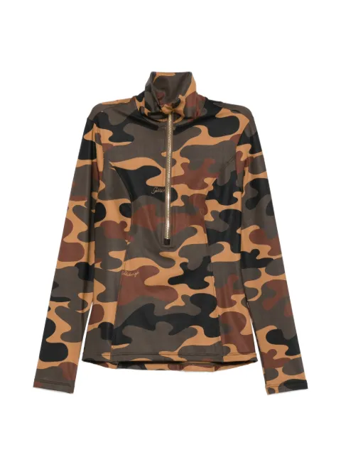 Goldbergh Mori camouflage-print top
