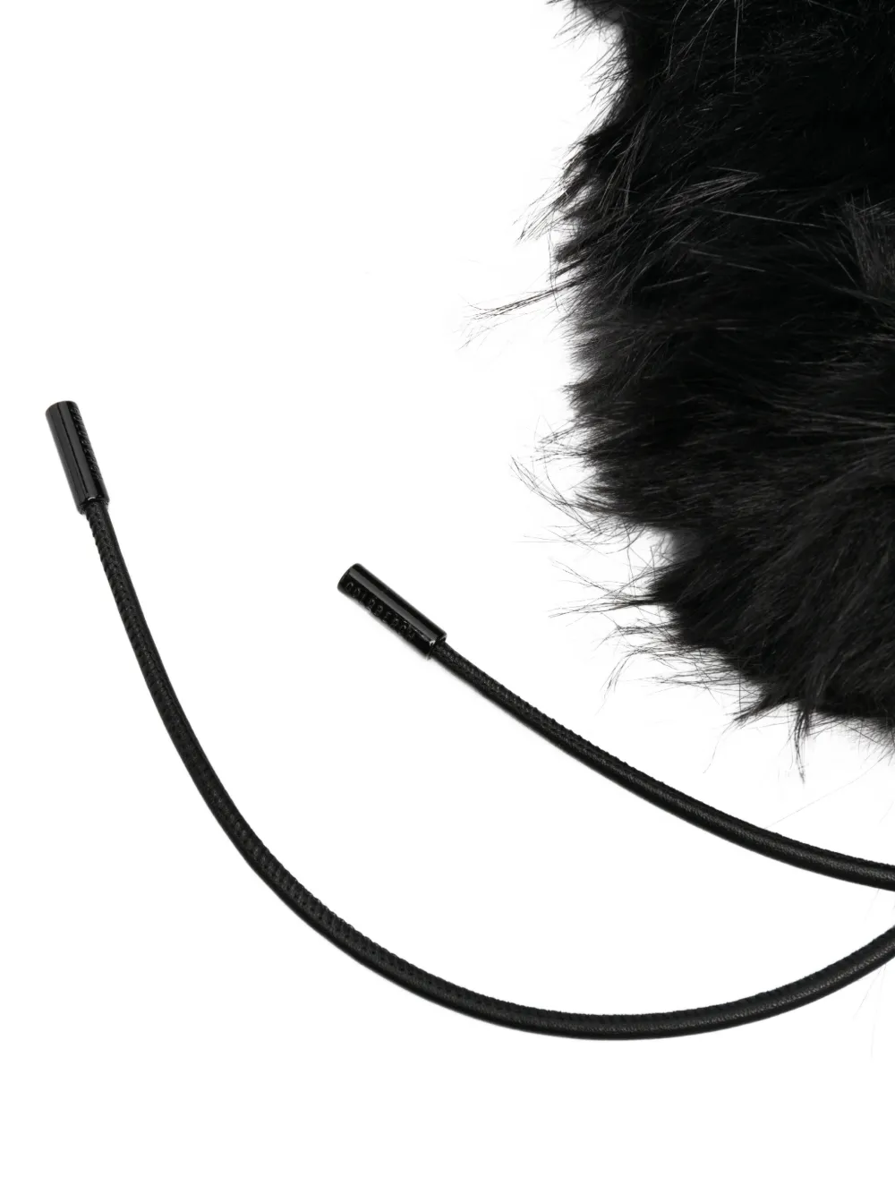 Goldbergh Cher fluffy hat Zwart
