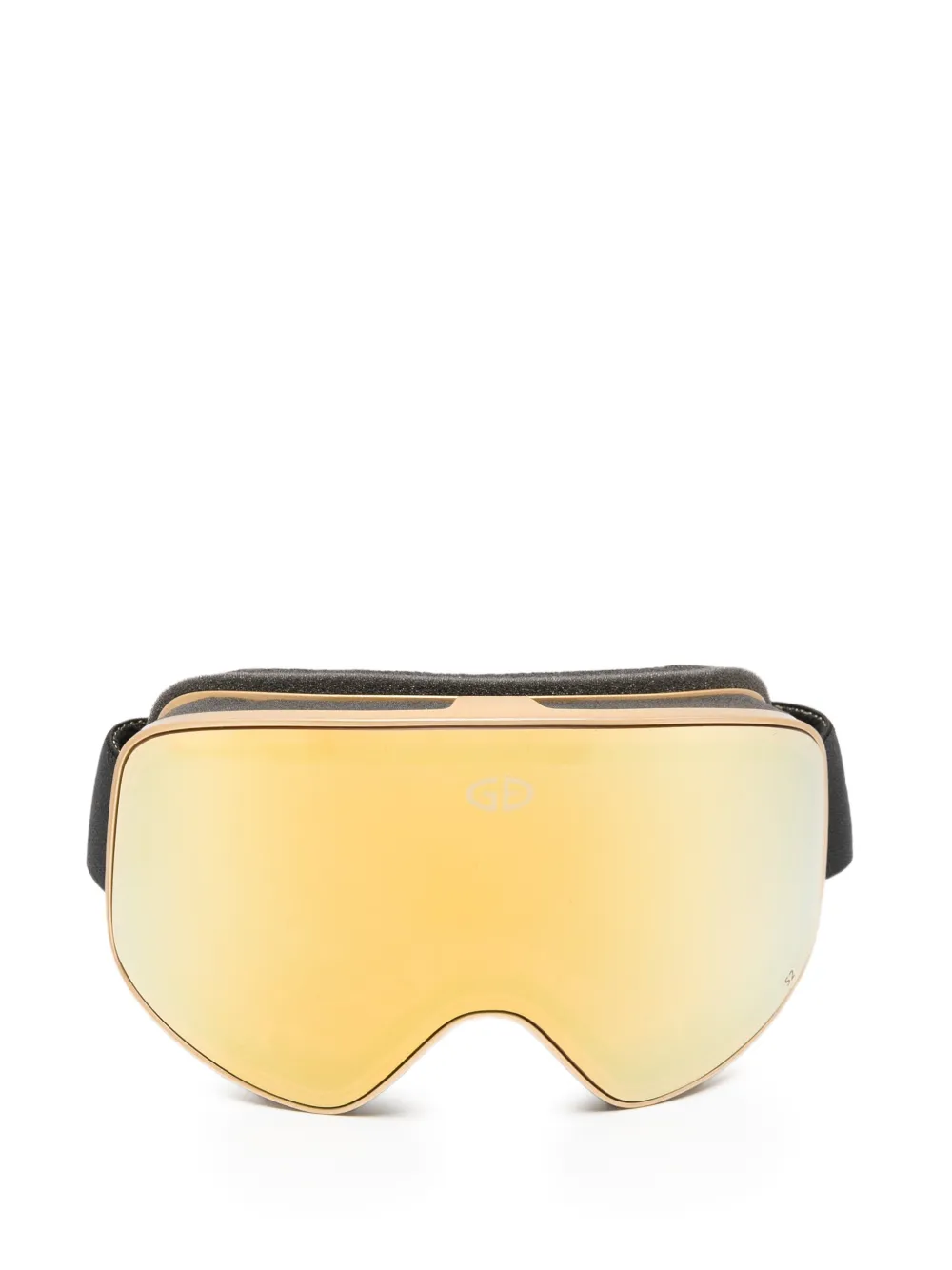 Goldbergh Starshine skibril met sterrenprint Goud