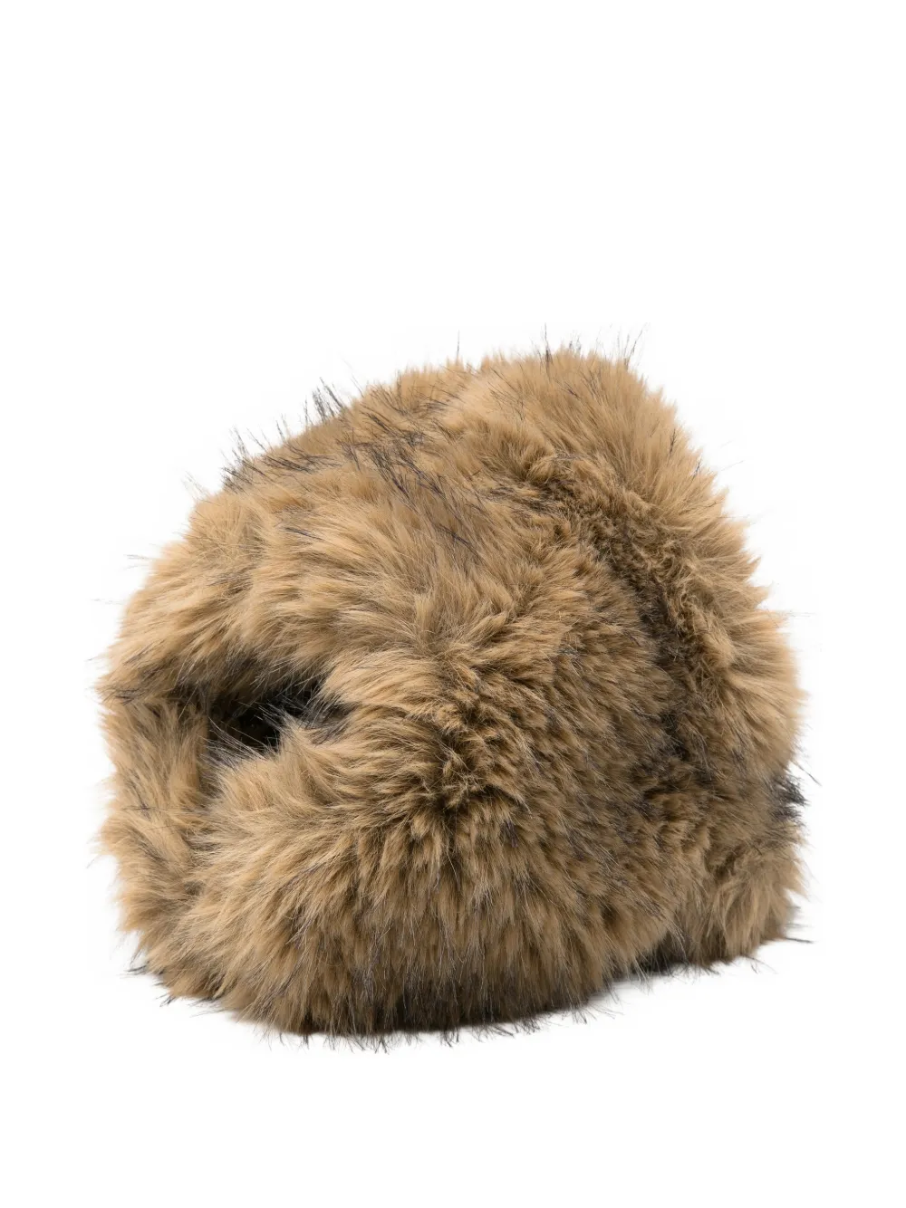Goldbergh Cher Hut aus Faux Fur - Braun