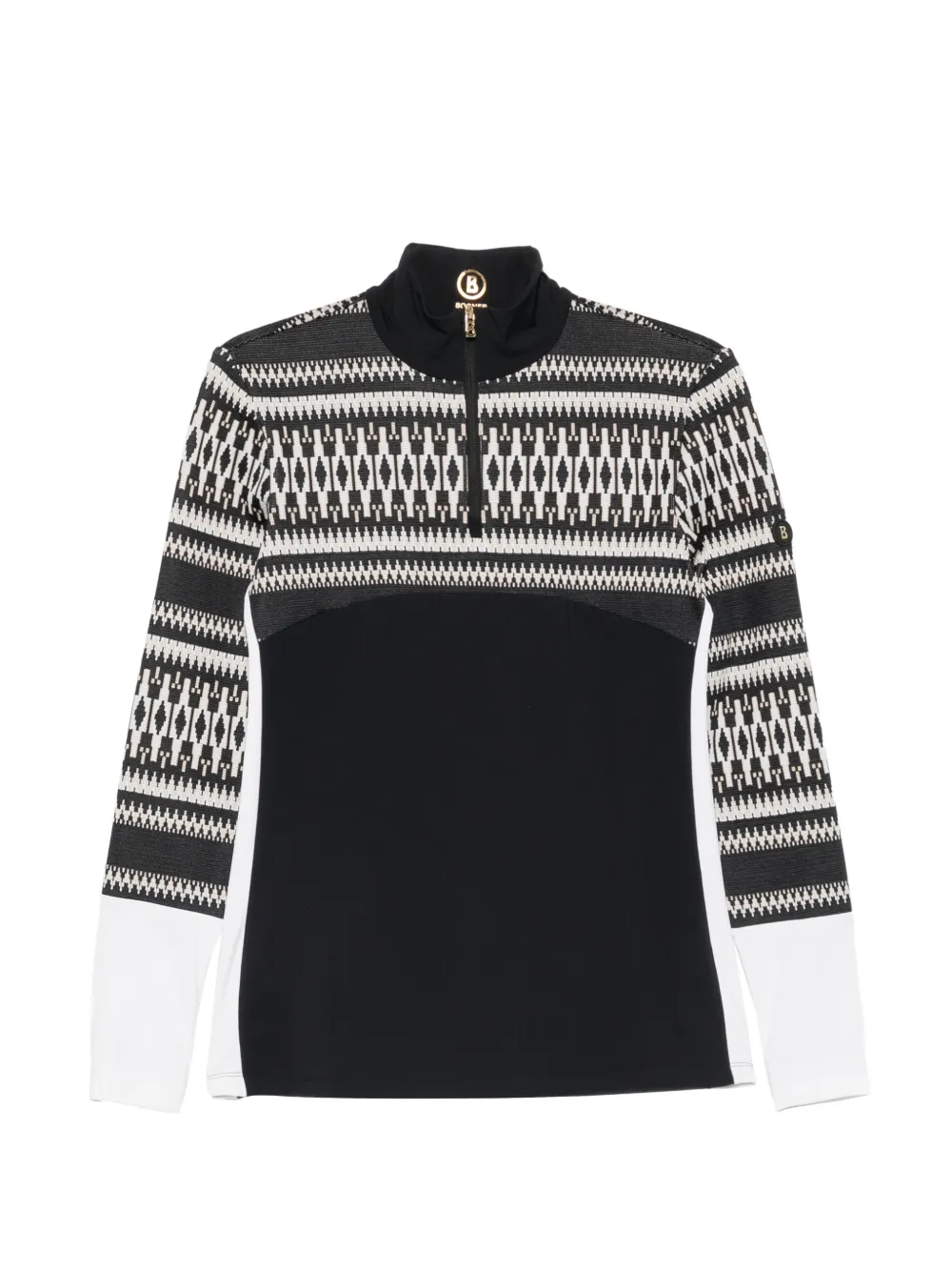 BOGNER Strato base Joalyn Fair Isle - Nero