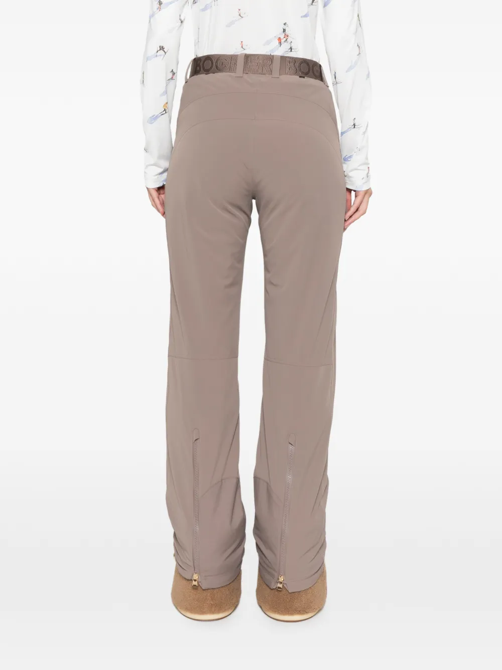 BOGNER Ilka skibroek met ceintuur Beige