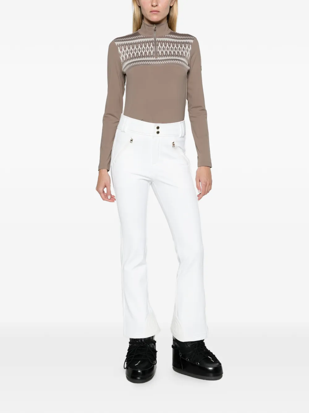 BOGNER Hazel softshell ski trousers Wit