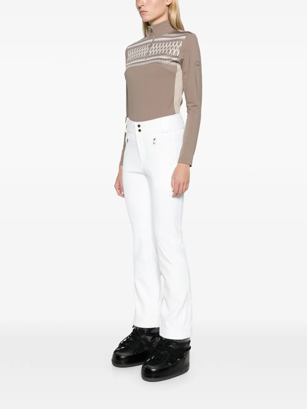 BOGNER Hazel softshell ski trousers Wit