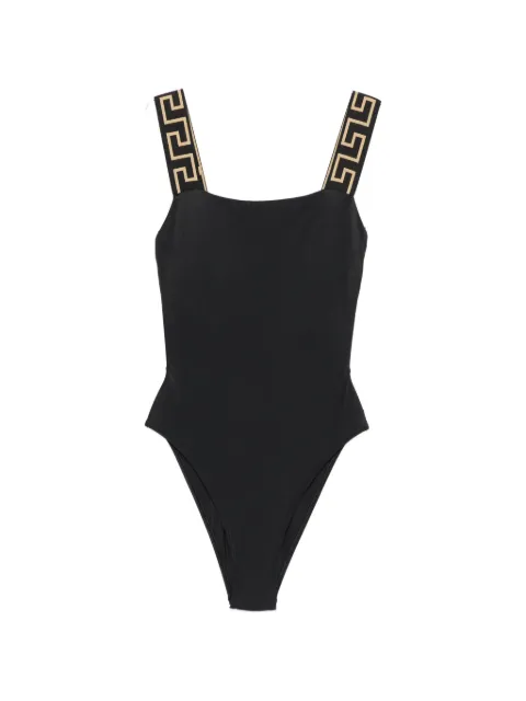 Versace Greca-strap swimsuit