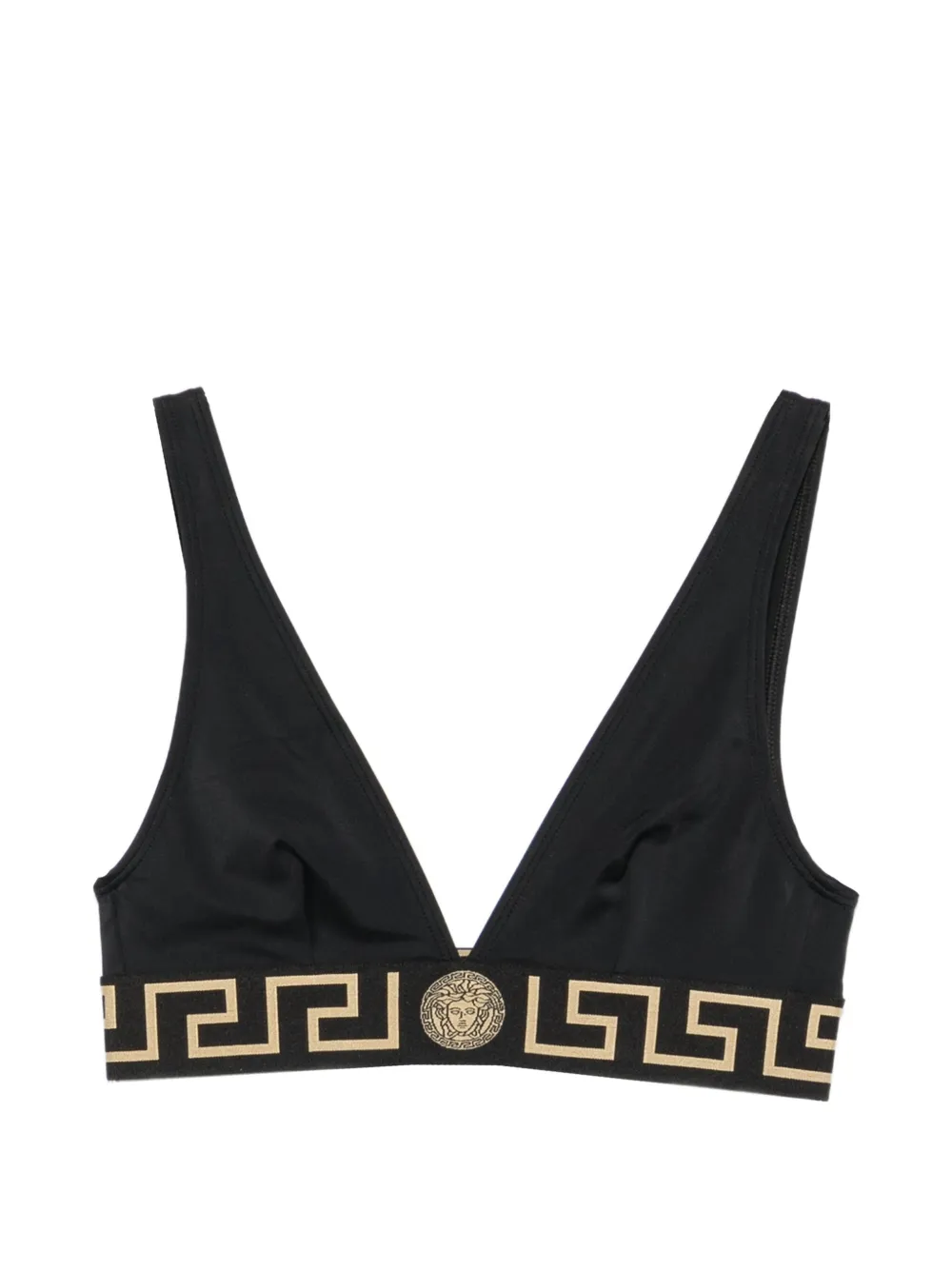 Versace Medusa bikini top - Nero