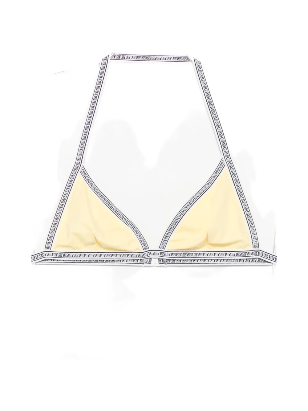 Versace triangle-cup bikini top - Giallo