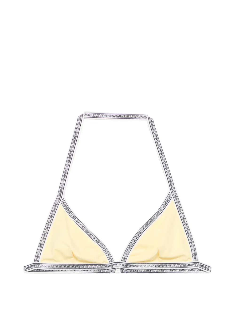 Versace triangle-cup bikini top - Giallo