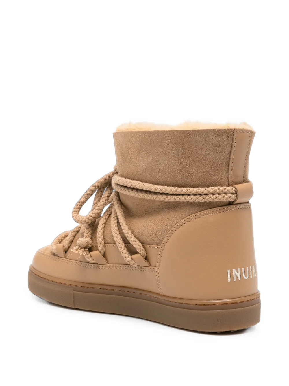 Inuikii Classic suède enkellaarzen Beige