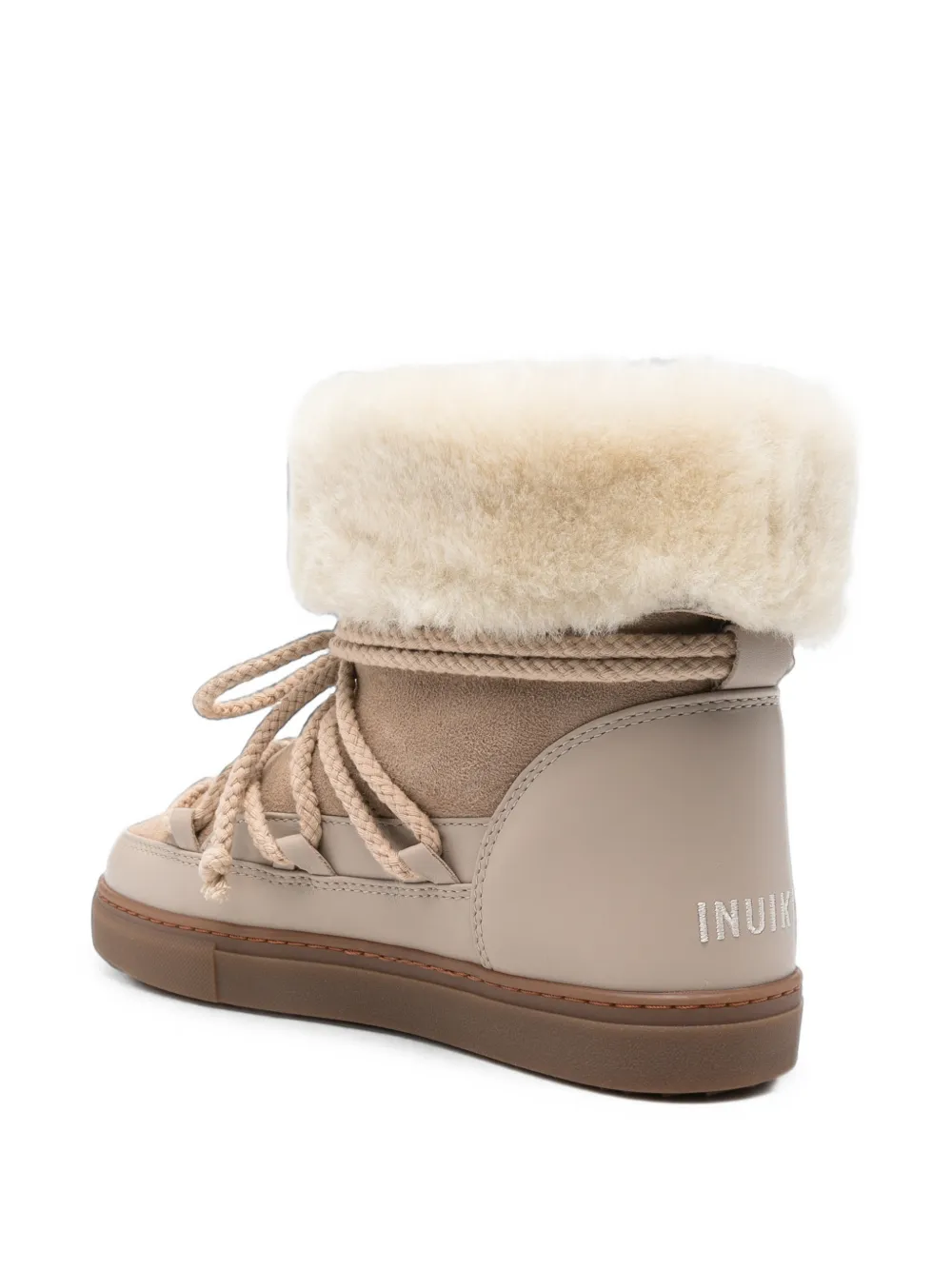 Inuikii Classic High enkellaarzen Beige