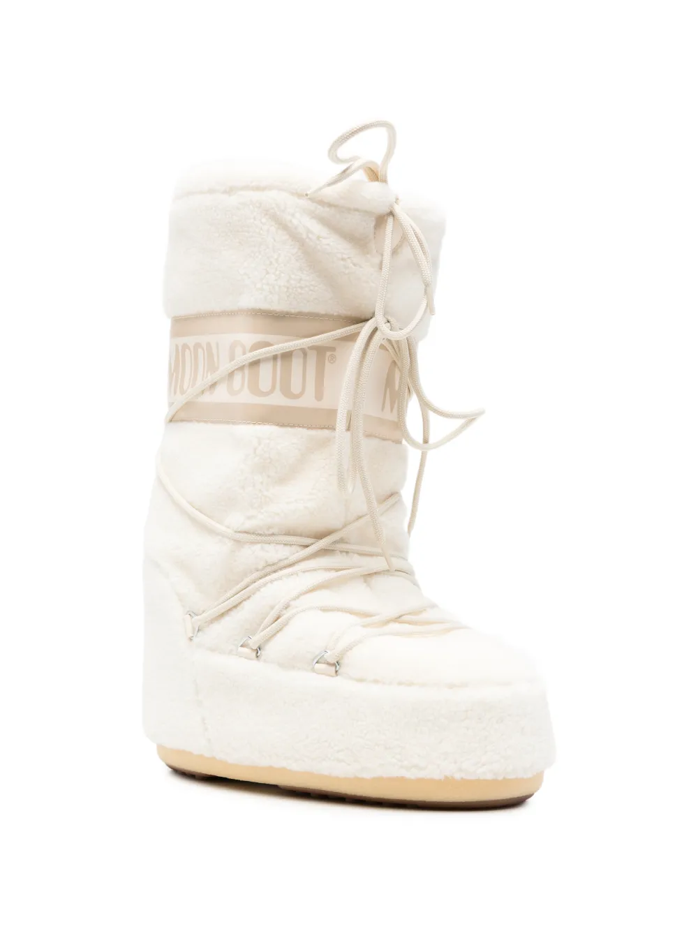 Moon Boot MB Icon Fleece snow boots Beige