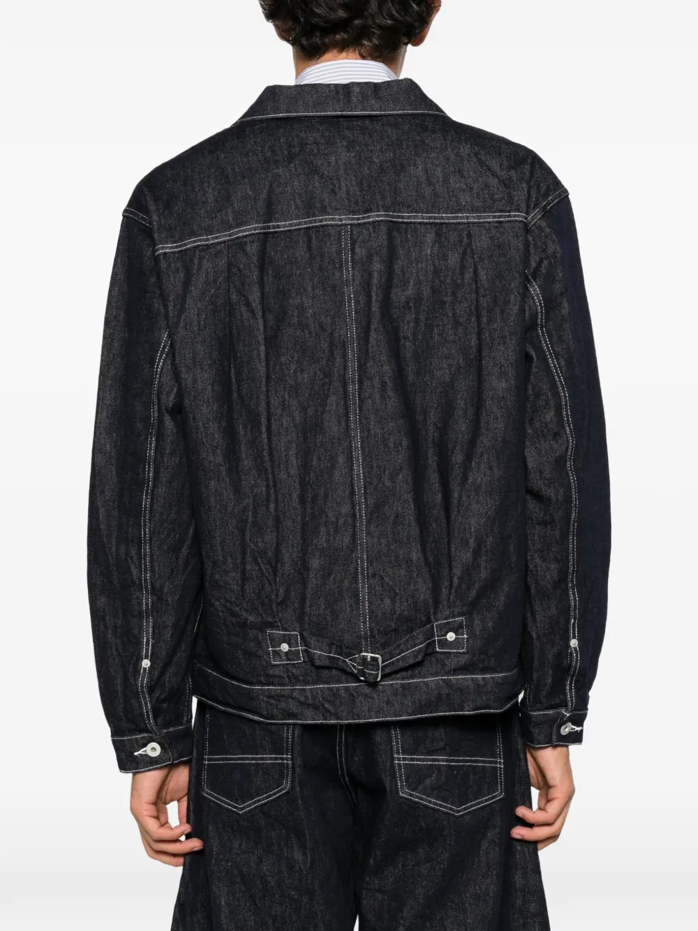 Comme des Garçons Homme Plus Denim jack Blauw