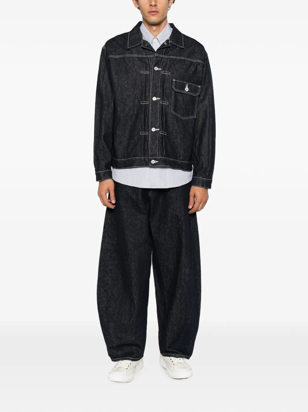 Comme des Garçons Homme Plus Denim jack Blauw