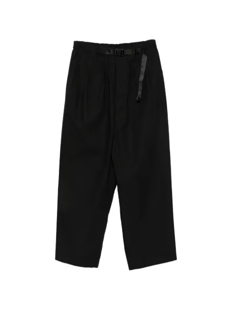 Comme des Garçons Homme Plus pantalones rectos con cinturón