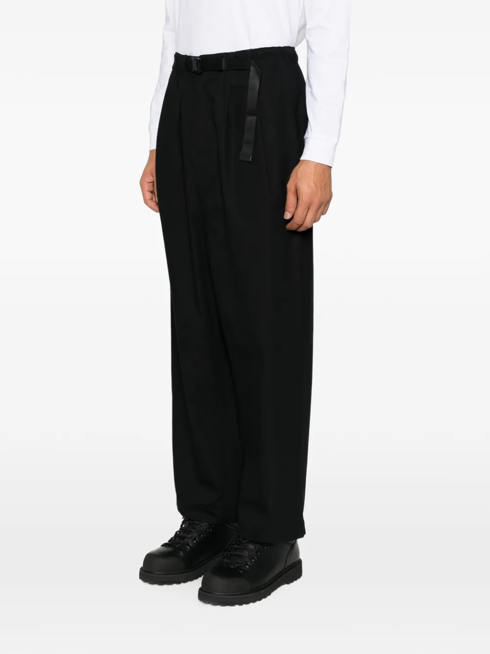 Comme des Garçons Homme Plus Straight broek Zwart