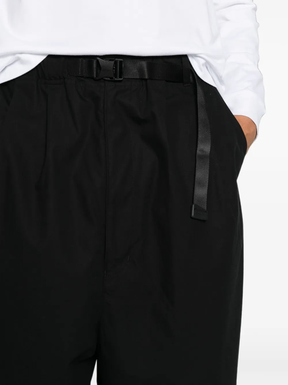 Comme des Garçons Homme Plus Straight broek Zwart