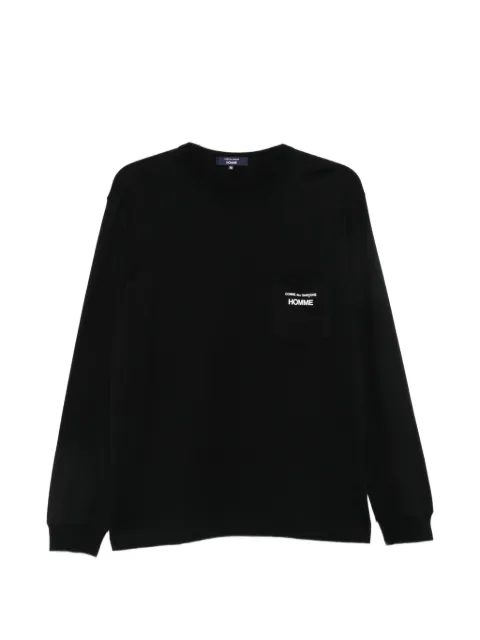Comme des Garçons Homme Plus logo-print pocket T-shirt