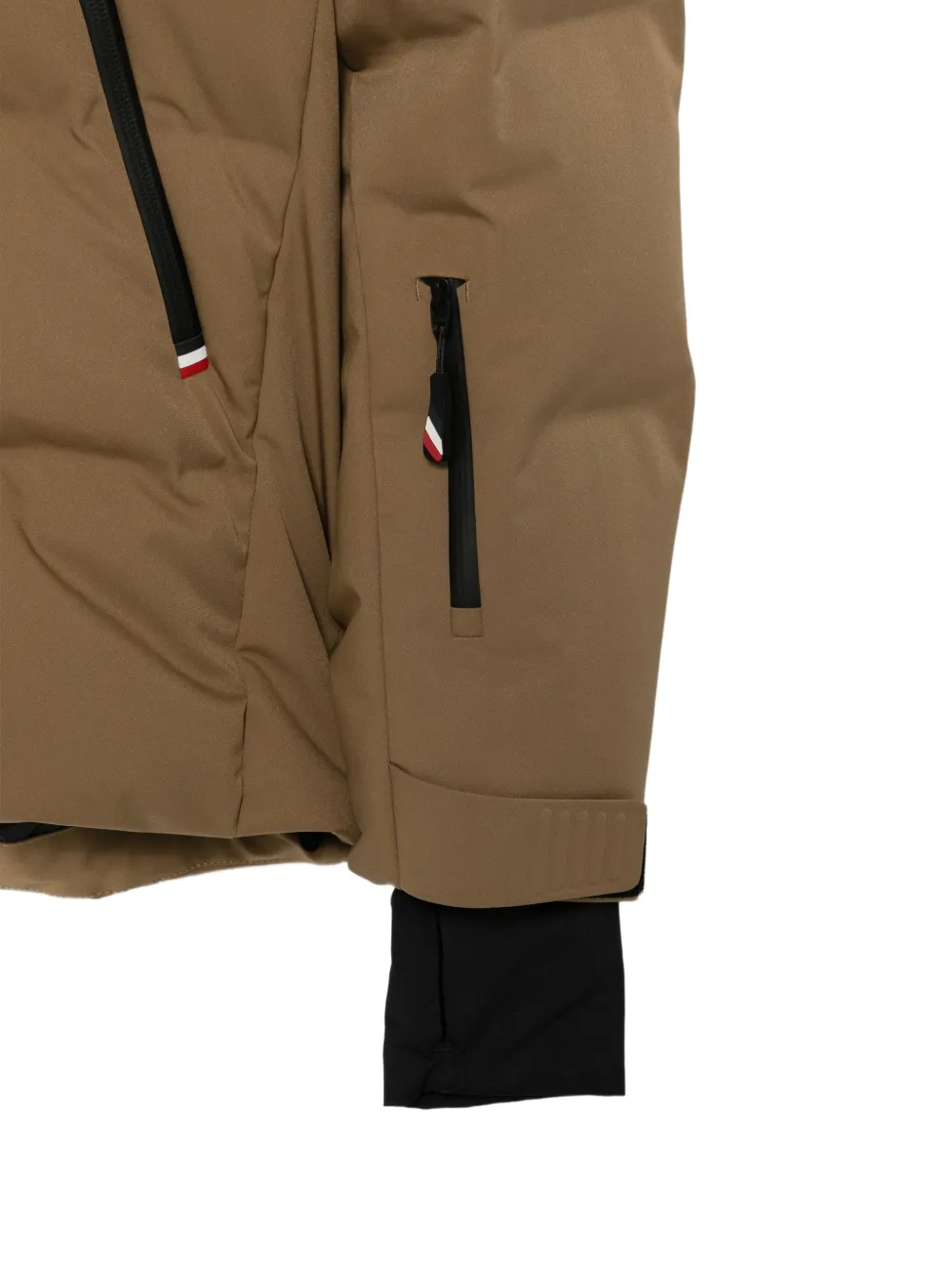 Moncler Grenoble Fellberg quilted ski jacket Beige