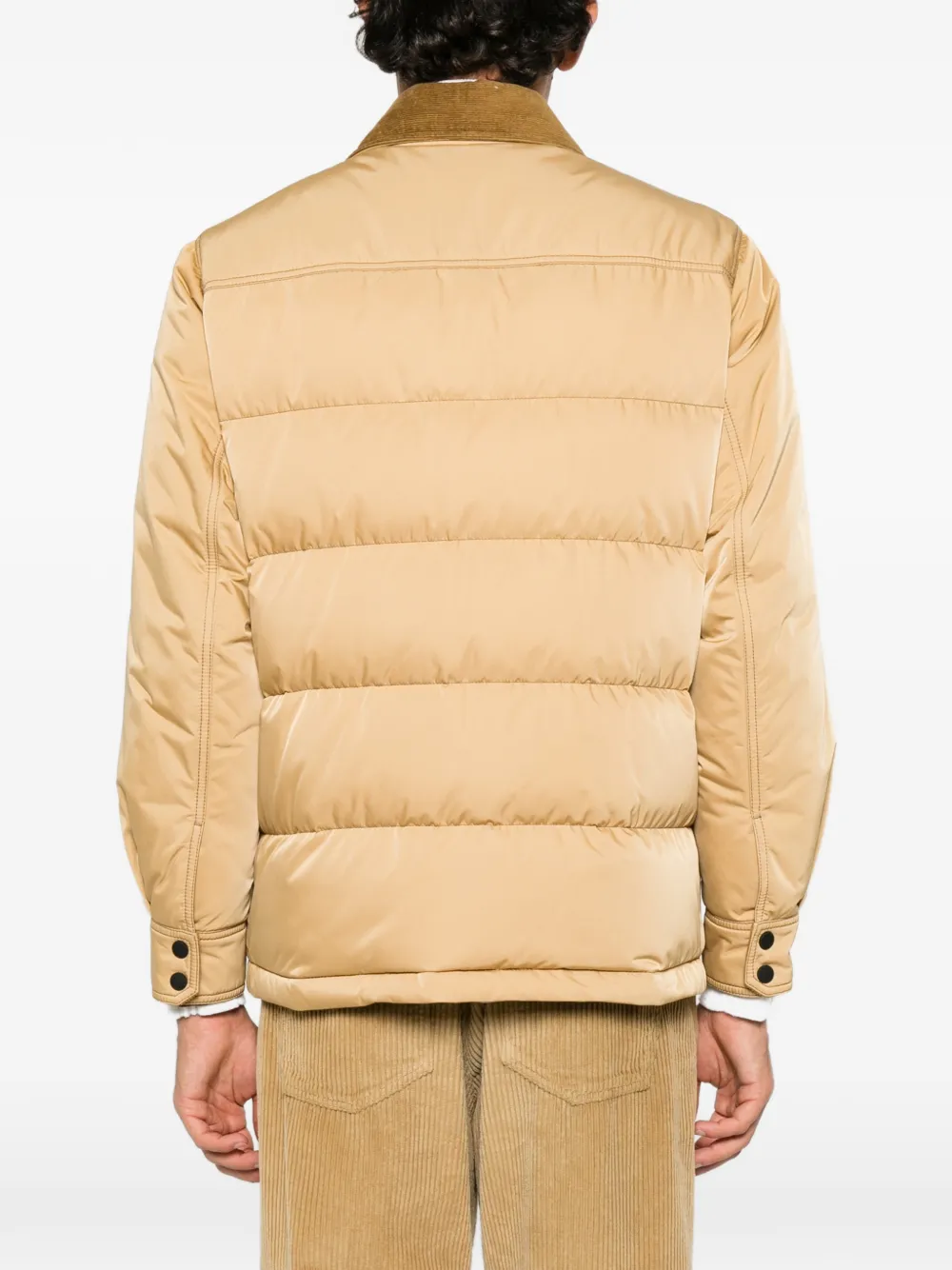 Moncler Grenoble Louron quilted down jacket Beige