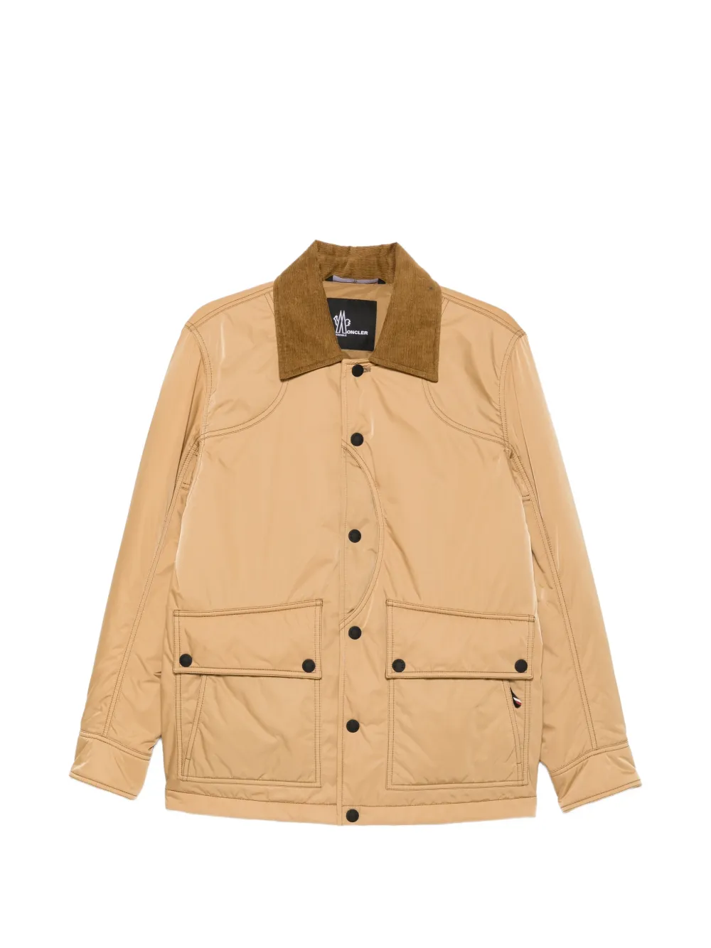 Moncler Grenoble Louron quilted down jacket Beige