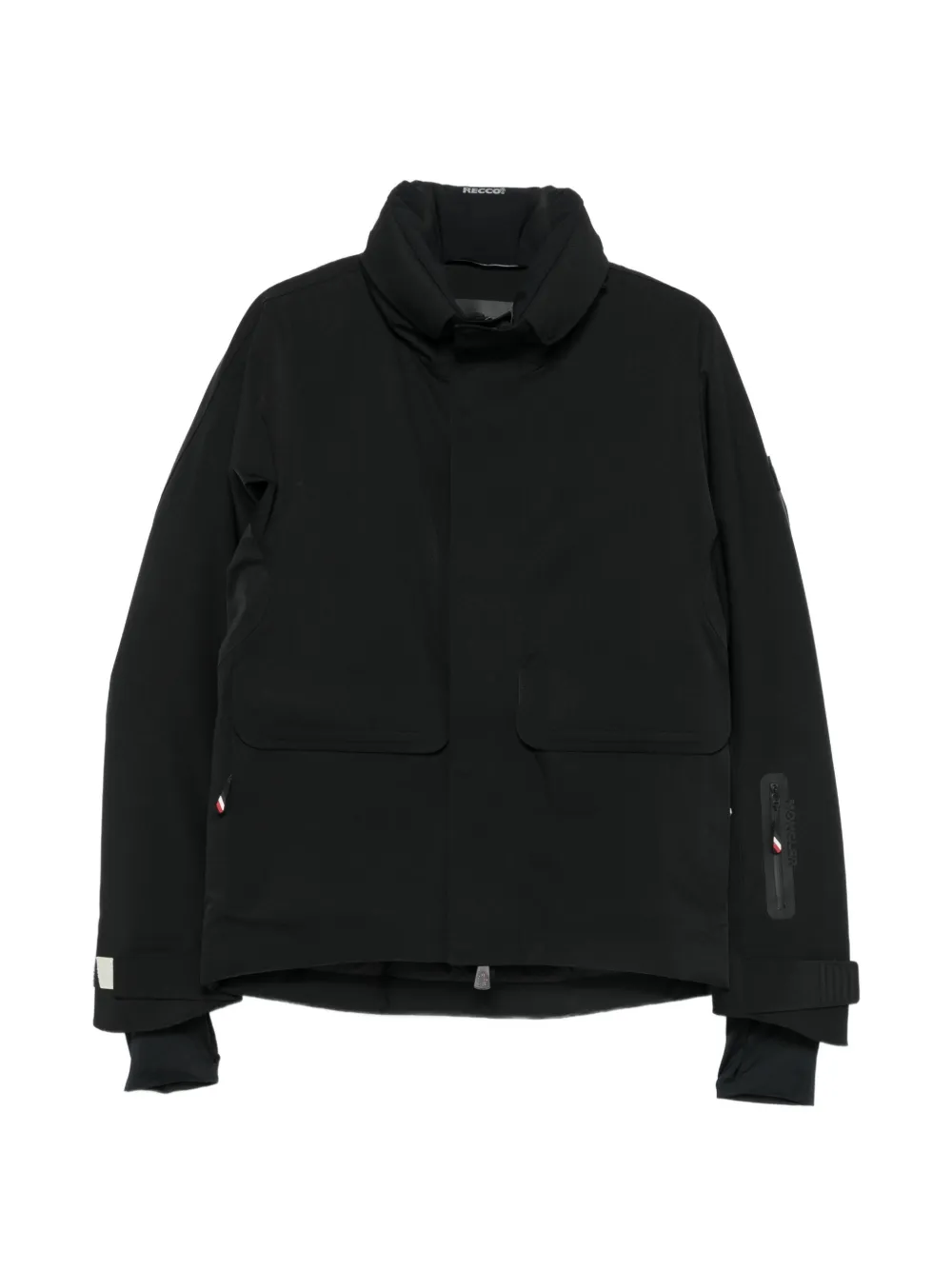 Moncler Grenoble Irrenberg zip-up ski jacket Zwart