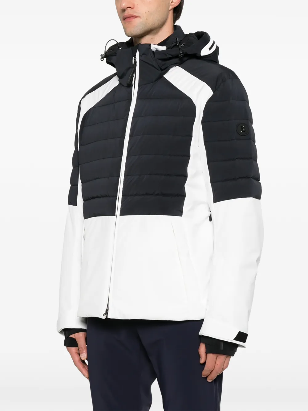 BOGNER Hennik gewatteerd ski-jack Wit
