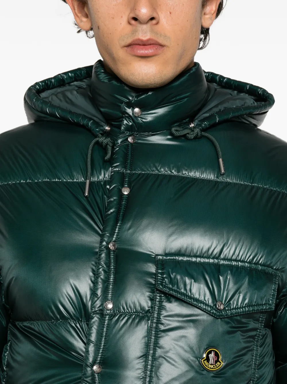 Moncler Karakorum ripstop jacket Blauw