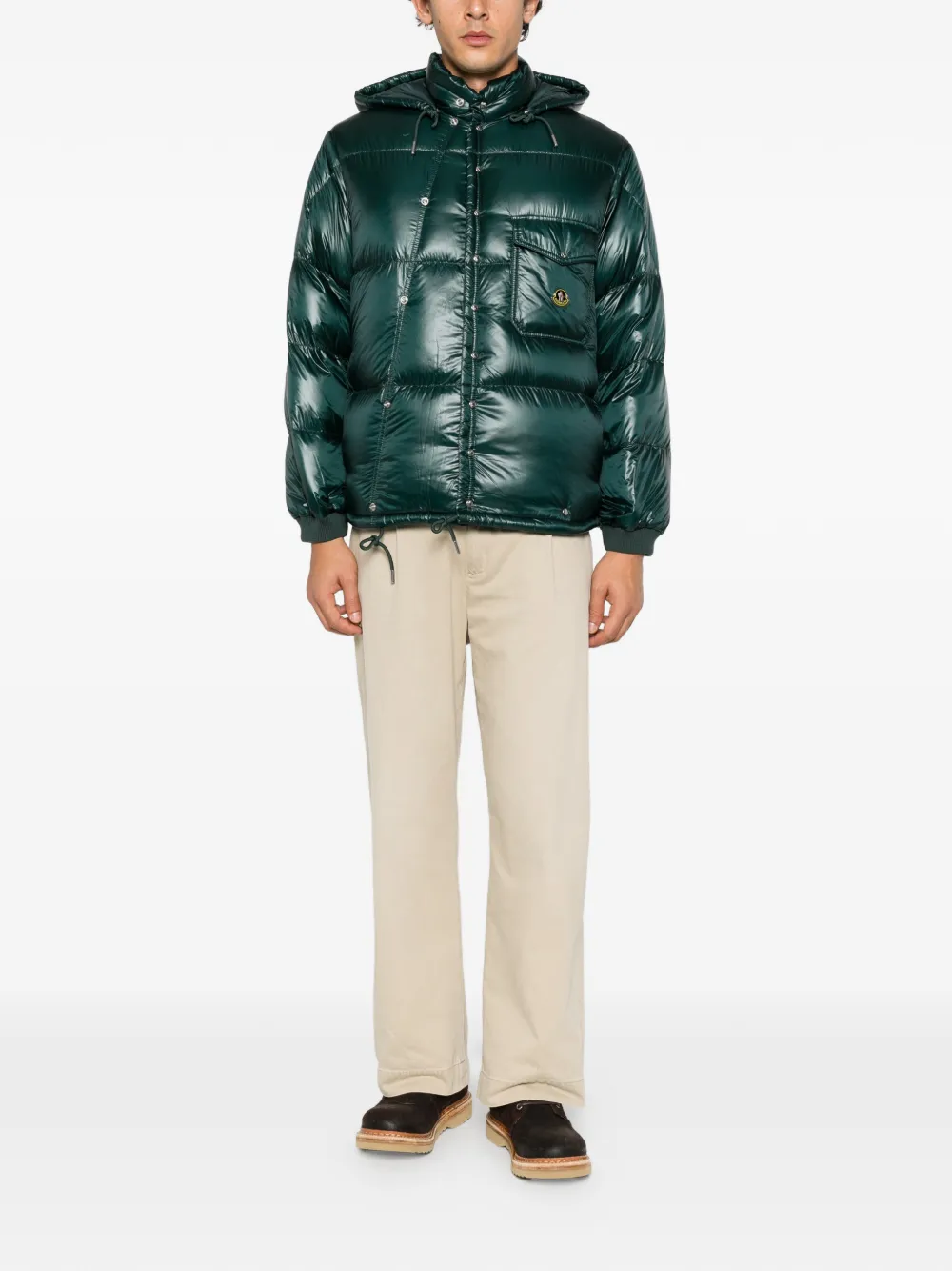 Moncler Karakorum ripstop jacket Blauw