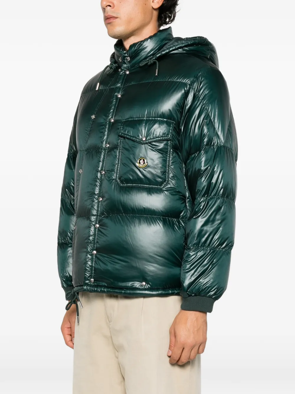 Moncler Karakorum ripstop jacket Blauw