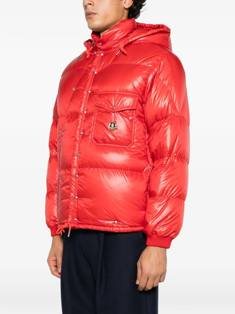 Moncler Karakorum ripstop jacket Rood