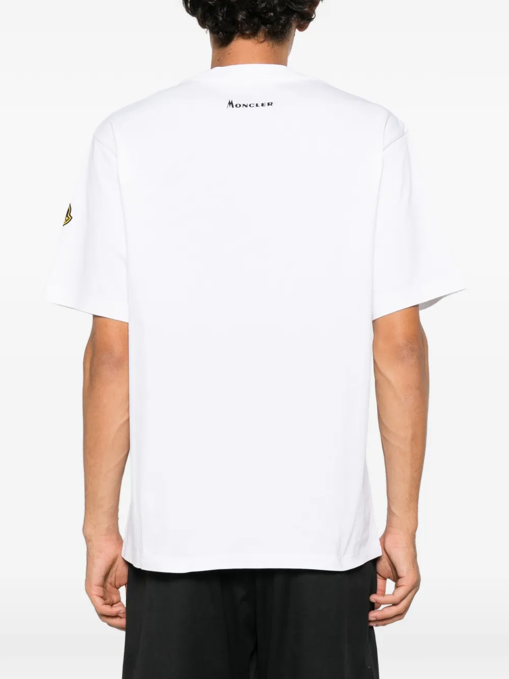 Moncler Re-Icon graphic-print T-shirt Wit