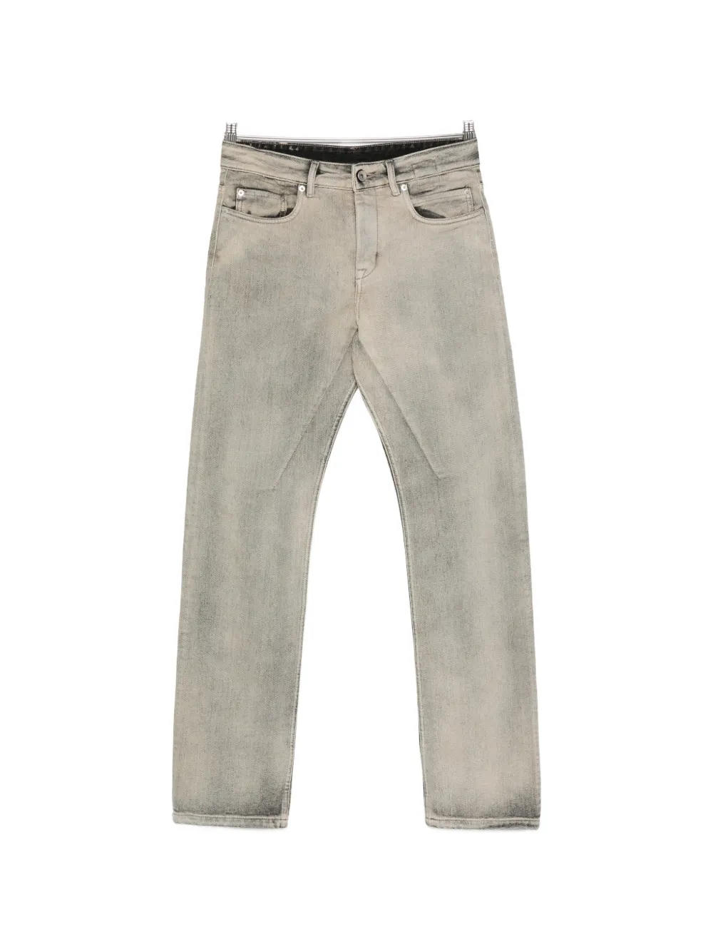 Rick Owens DRKSHDW Fog Cut faded-effect jeans - Grau