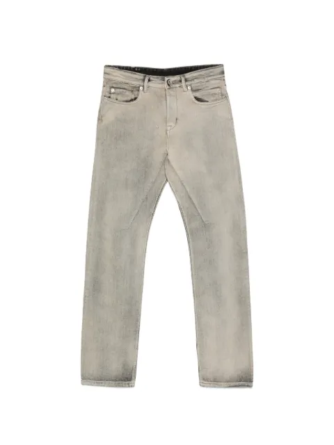 Rick Owens DRKSHDW jean Fog Cut à effet délavé