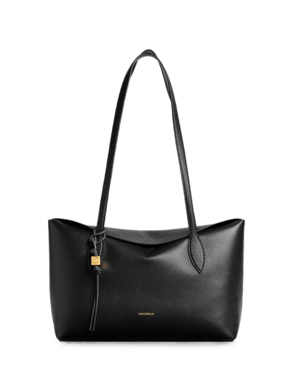 Coccinelle leather shoulder bag - Black